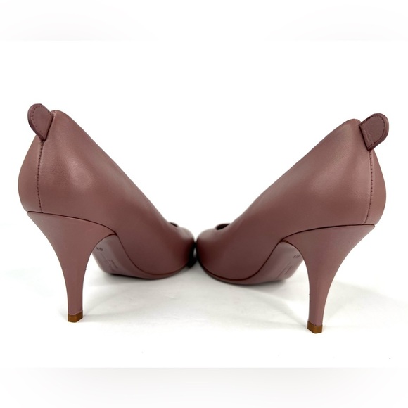 Salvatore Ferragamo Judy Cinder Rose Gancini Logo Pumps Size 6.5 - Picture 6 of 11